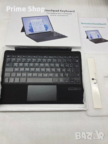 Безжична клавиатура за Microsoft Surface Pro 7+/7/6/5/4/3, Qulose, снимка 12 - Клавиатури и мишки - 53519495