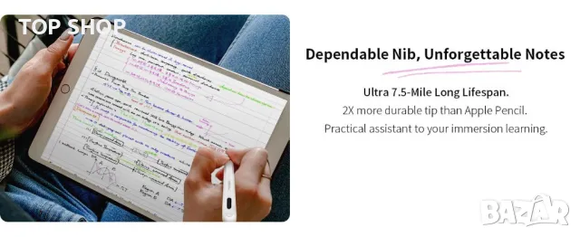 Оригинален стилус Metapen  Pencil A8 iPad, снимка 13 - Таблети - 48472285