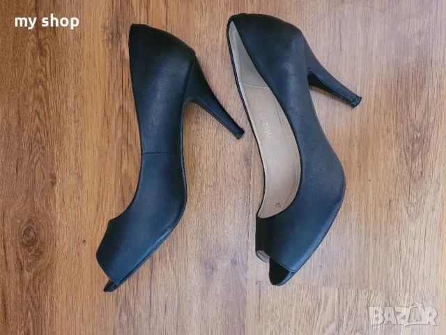 Обувки,номер 39-40, снимка 5 - Дамски обувки на ток - 47615347