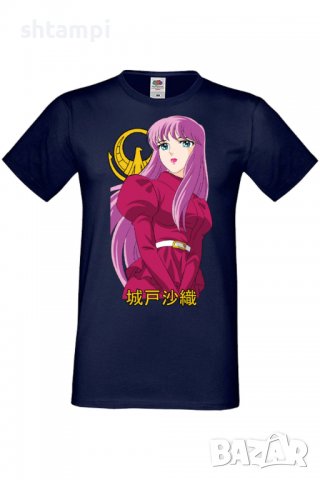 Мъжка тениска Saint Seiya Athena,Анимация,игра,Празник,Повод,, снимка 6 - Тениски - 38122573