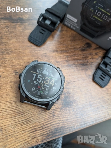 Garmin Tactix 8 Solar Sapphire Titanium 51 mm Ballistics Elite, снимка 6 - Смарт часовници - 53458507