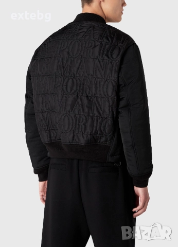 EMPORIO ARMANI оригинално бомбър яке разм.56, снимка 6 - Якета - 52542979