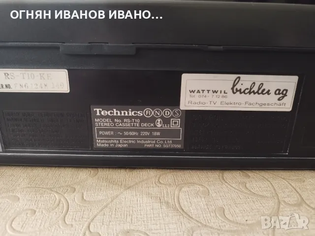 Technics RS-T10 , снимка 8 - Декове - 50066515