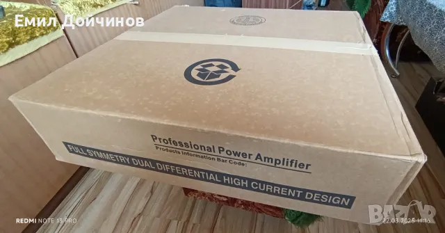 Усилвател LA12X, снимка 2 - Ресийвъри, усилватели, смесителни пултове - 49597498