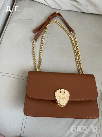 Дамска кафява чанта