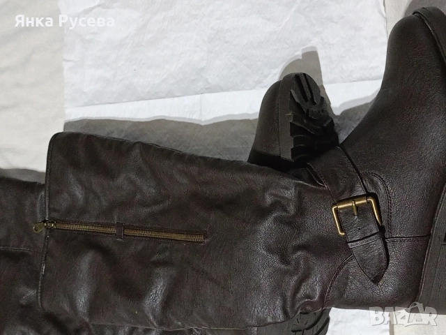 Топли ботуши , снимка 5 - Дамски ботуши - 52514240