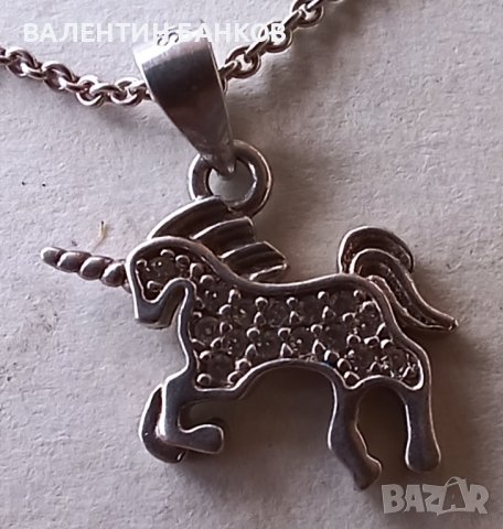 Сребърни колиета, снимка 8 - Колиета, медальони, синджири - 43290772