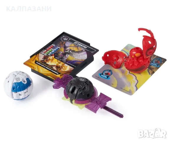 Боен комплект Bakugan, Special Attack Dragonoid, Ventri, Bruiser, Octogan, Trox Spin Master 6066997, снимка 3 - Фигурки - 47575320