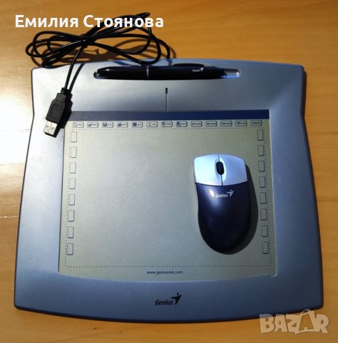 Графичен таблет Genius MousePen 8''x6'', снимка 2 - Таблети - 40882114