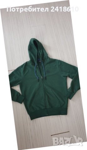 La Martina Full Zip Hoodie Mens Size M ОРИГИНАЛ! Суичер с цял Цип!, снимка 8 - Суичъри - 37847922