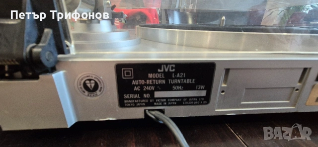 JVC L-A21 грамофон , снимка 5 - Грамофони - 53061484