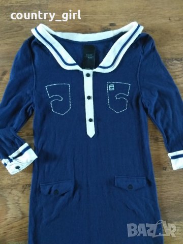 g-star rivca dress knit cl - страхотна дамска рокля , снимка 4 - Рокли - 26819152