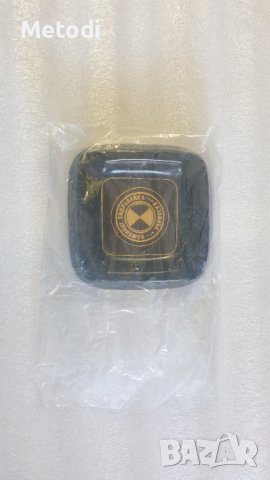 Стар но неупотребяван стъклен пепелник., снимка 3 - Антикварни и старинни предмети - 43654264