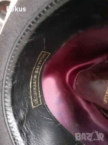 Мъжка шапка бомбе Борсалино - Borsalino, снимка 5 - Антикварни и старинни предмети - 53394455