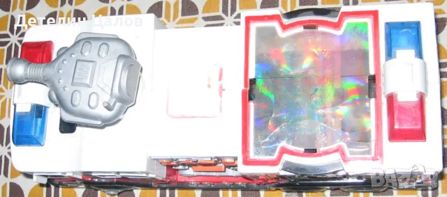 Голяма метална пожарна кола с пластмасови елементи, снимка 6 - Колекции - 48310876