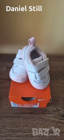 Nike Детски Оригинални спортни обувки Pico 5 с кожа