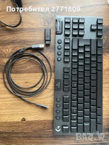 Геймърска клавиатура Logitech G915 TKL Lightspeed