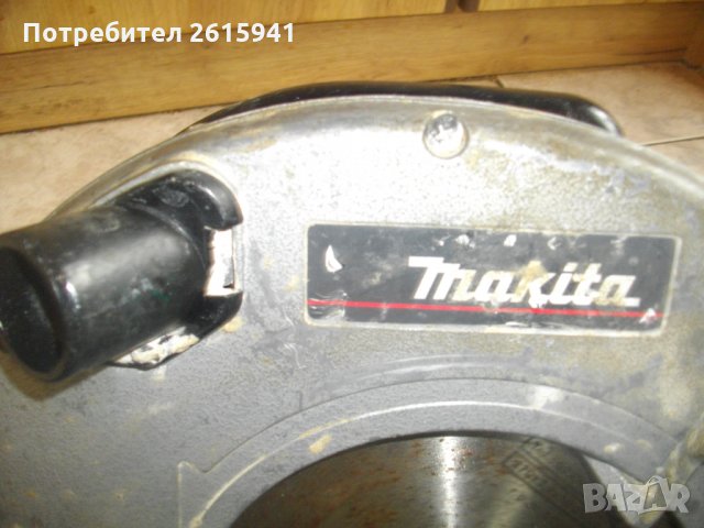 ф270 мм-2100 Вата-Японски-Makita 5103R-Голям Макита-Ръчен Циркуляр-Отличен, снимка 6 - Други инструменти - 33026268
