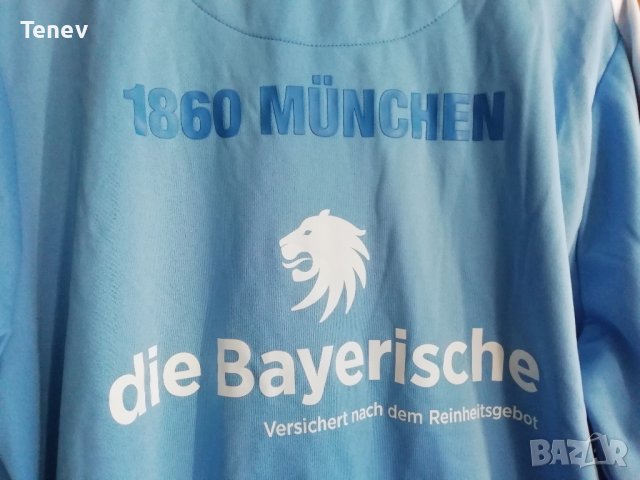 TSV 1860 Munich Macron оригинално горнище L Мюнхен 1860 , снимка 3 - Спортни дрехи, екипи - 38175998