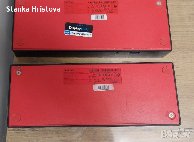Докинг станции Lenovo Thinkpad 20v 6.75A., снимка 5 - Друга електроника - 52416070