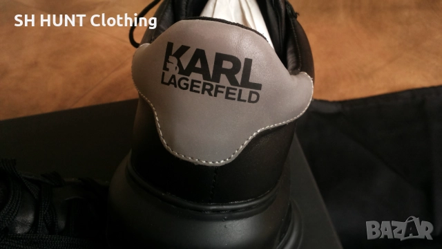 KARL LAGERFELD Размер EUR 43 / UK 9 естествена кожа 111-13-S, снимка 9 - Ежедневни обувки - 52228399