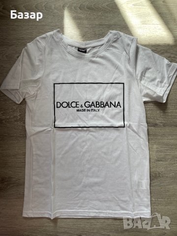 Тениска по модел на dolce & gabbana, снимка 2 - Тениски - 40204347
