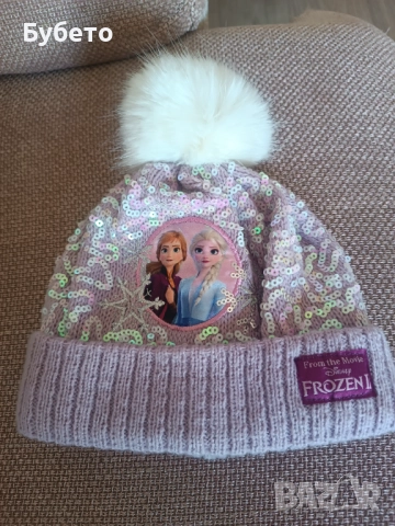 Шапка Frozen с пайети