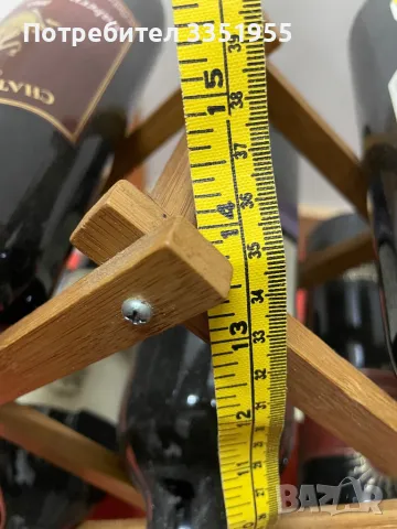 Стойка за 10 бутилки вино, снимка 8 - Декорация за дома - 47812047