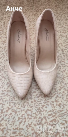 Елегатни дамски обувки на висок ток , снимка 1