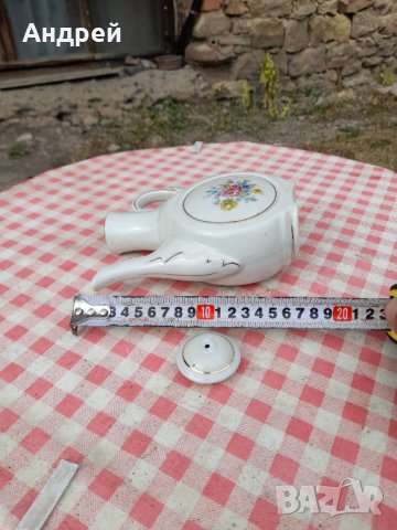 Стара порцеланова кана,каничка #10, снимка 8 - Антикварни и старинни предмети - 33313224