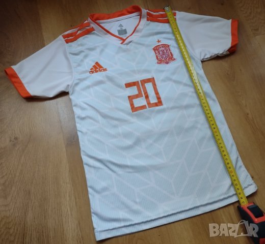 #20 Asensio / ADIDAS / Детска футболна тениска на Испания - ръст до 146см., снимка 8 - Детски тениски и потници - 37023136