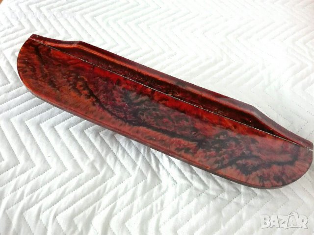 Ретро етажерка/полица от каталин, снимка 3 - Антикварни и старинни предмети - 33569290