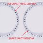 BMW E36, E38, E39 и E46  ангелски очи 5050 RGB Halo Rings - Стилен и Модерен Апгрейд, снимка 5