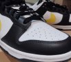 Nike Dunk Low Black/White/Opti Yellow, 42, снимка 4