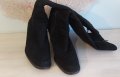 BALLY Folaga ботуши – черни, велур, до коляното №40, снимка 8