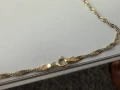  6.58 гр дамско златно колие / синджир / ланец / злато / златен / GOLD 585 / 14 карата с ключ , снимка 6