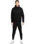 Нов мъжки черен екип Nike Tech Fleece, снимка 1 - Спортни дрехи, екипи - 43853482