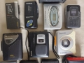 Лот единадесет мини касетофони, уокмени и други за части, снимка 3