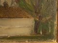 Цветан Цонев 1936 - 2004 Старата къща 1982г. с маслени бои, снимка 3