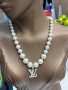 LOUIS VUITTON колие с перли, снимка 7