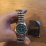 Мъжки кварцов часовник, ултратънък, зелен циферблат, снимка 10