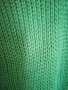 Дълъг плетен зелен елек , снимка 7