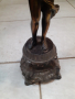 Стара метална френска статуетка, снимка 3