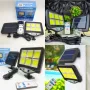 Лампа с отделен соларен панел и 128 cob led Диода с 3 режима, и дистанционно, снимка 1