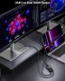 2 в 1 Адаптер USB C към двоен HDMI , снимка 6