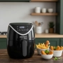 Фритюрник с горещ въздух (Air Fryer) Seranova, 5L, 2000W, Дигитален сензорен дисплей, снимка 2