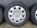 Джанти 15 ' със зимни гуми 195 65 15 VW GOLF  TOURAN 5x112 57,1 / Фолксваген, снимка 7