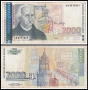 ❤️ ⭐ България 1996 2000 лева ⭐ ❤️, снимка 1