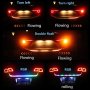 Многоцветна RGB Стоп LED Automat, светеща сигнална лента за багажник на кола, светодиодна цветомузик, снимка 7