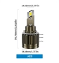  Мощни LED Крушки H15 Златна Серия – 100W – Перфектен Фокус – 6 МЕСЕЦА ГАРАНЦИЯ, снимка 9